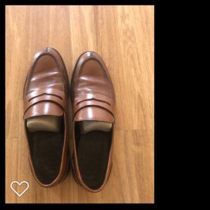 A. Testoni Basic Loafer - 9.5 British Tan